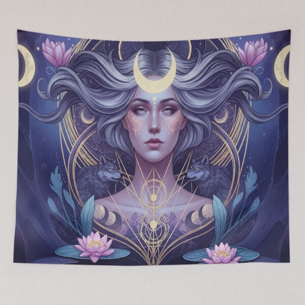 Item preview, La Luna Tarot Moderna – Arquetipo Femenino en Arte Decorativo designed and sold by Ojo de Lilith.