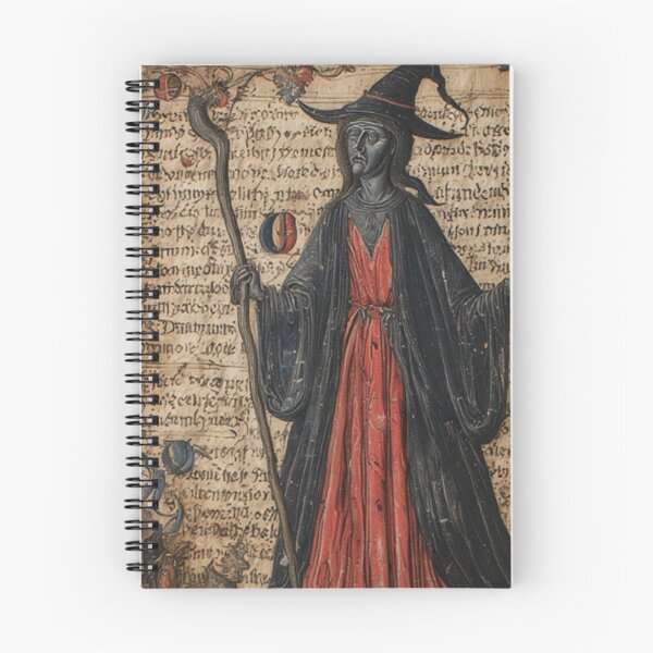 Item preview, Medieval Witch Art designed and sold by TheDarkWardrobe.