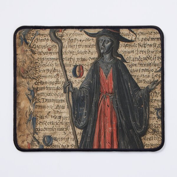 Item preview, Medieval Witch Art designed and sold by TheDarkWardrobe.