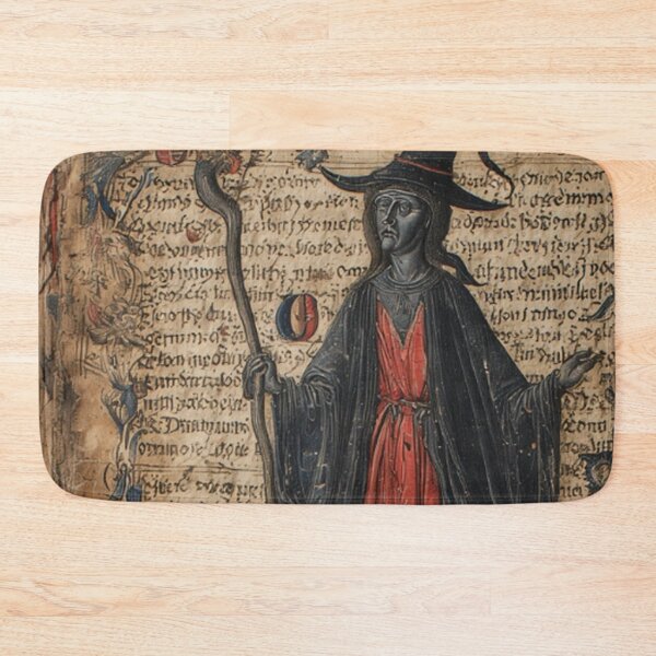Item preview, Medieval Witch Art designed and sold by TheDarkWardrobe.