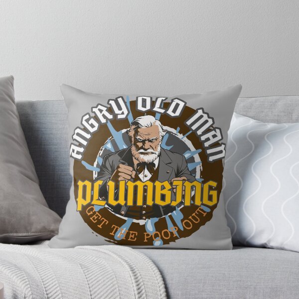 Item preview, ANGRY OLD MAN: Plumbing "Get The Poop Out" designed and sold by rockandahardplaceradio.