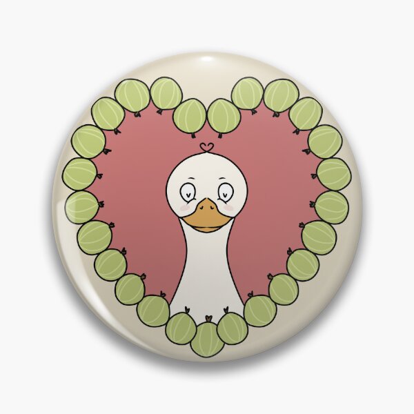 Item preview, Goose with Gooseberries designed and sold by HugSomeNettles.