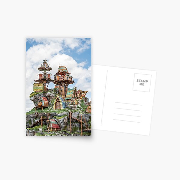 Item preview, Epic Universe: Isle of Berk designed and sold by glitchpopink.