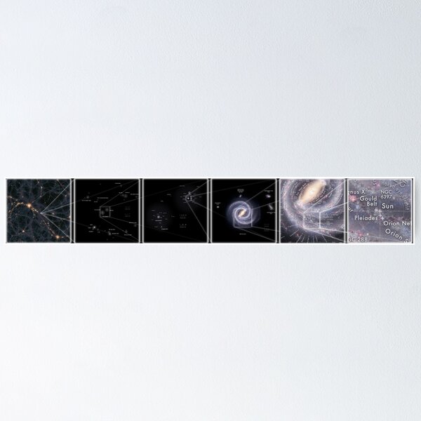 Item preview, Cosmic Web to Orion Spur High Zoom Series! designed and sold by Pablo Carlos Budassi.