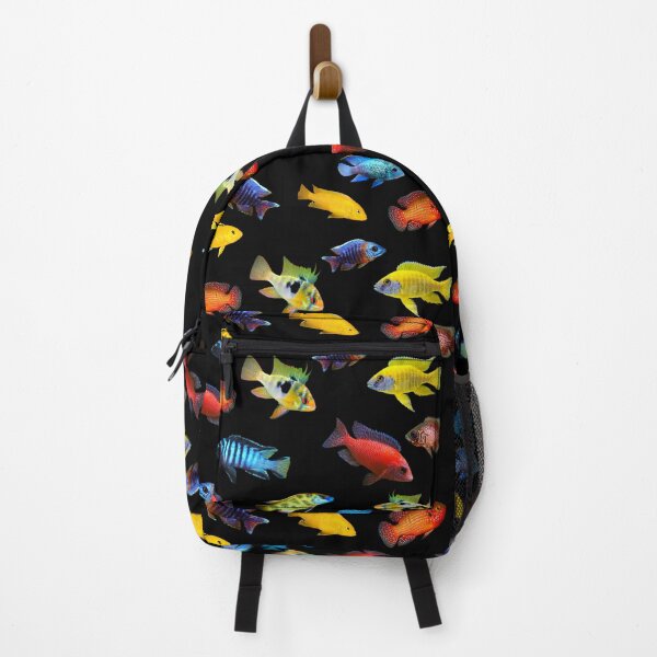 Item preview, Cichlids Pattern African Cichlids Mbuna Dwarf Cichlid Fish Aquarium Breeders Art designed and sold by Aquarium Eclipse.