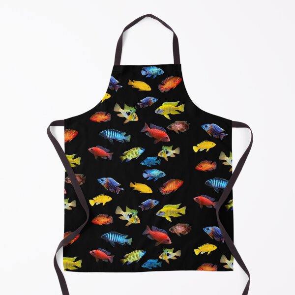 Item preview, Cichlids Pattern African Cichlids Mbuna Dwarf Cichlid Fish Aquarium Breeders Art designed and sold by Aquarium Eclipse.