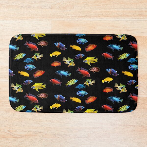 Item preview, Cichlids Pattern African Cichlids Mbuna Dwarf Cichlid Fish Aquarium Breeders Art designed and sold by Aquarium Eclipse.