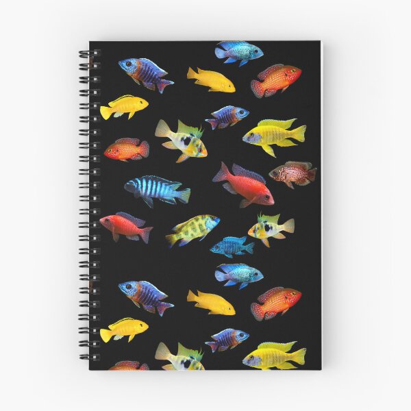 Item preview, Cichlids Pattern African Cichlids Mbuna Dwarf Cichlid Fish Aquarium Breeders Art designed and sold by Aquarium Eclipse.