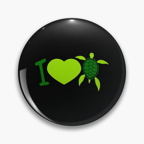 Item preview, I Love Turtle Tortoise Lover Heart Symbol Logo designed and sold by shirt-o-mat.