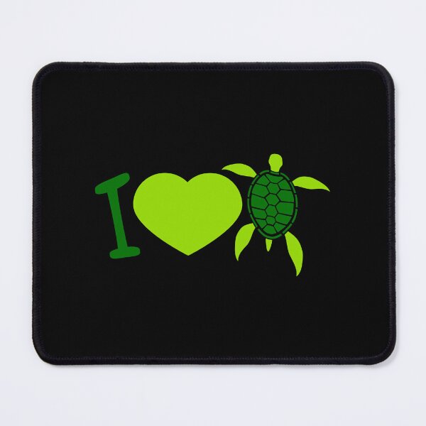Item preview, I Love Turtle Tortoise Lover Heart Symbol Logo designed and sold by shirt-o-mat.