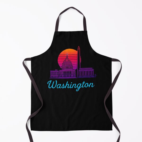 Item preview, Washington Neon Skyline Collection: Futuristic City Lights designed and sold by Design_Your_Day.