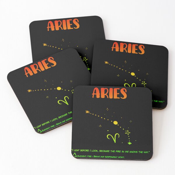 Item preview, Bold Aries Quote Design – Zodiac Fire Sign Art for Passionate Souls designed and sold by lowder.