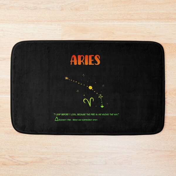 Item preview, Bold Aries Quote Design – Zodiac Fire Sign Art for Passionate Souls designed and sold by lowder.