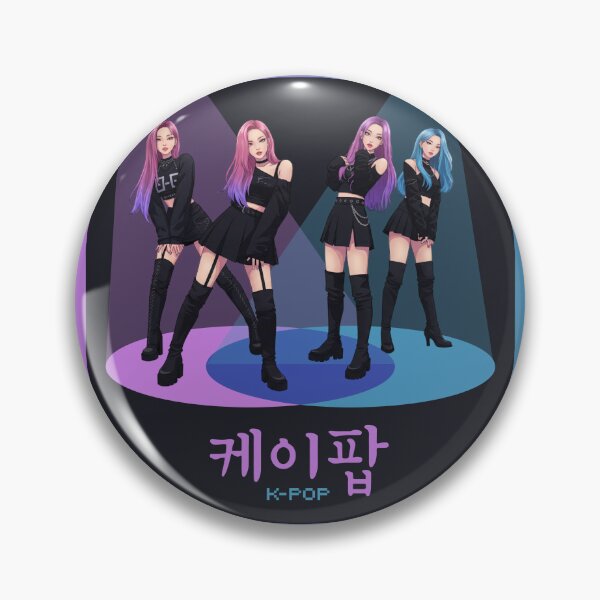 Item preview, K-Pop Girl Group Spotlight Art designed and sold by KiwiRider.