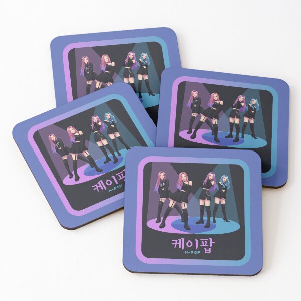 Item preview, K-Pop Girl Group Spotlight Art designed and sold by KiwiRider.