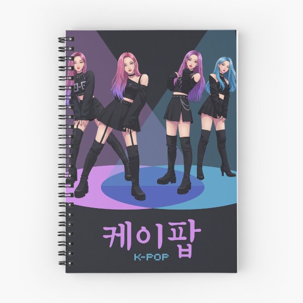 Item preview, K-Pop Girl Group Spotlight Art designed and sold by KiwiRider.
