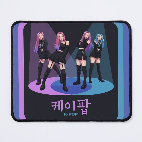 Item preview, K-Pop Girl Group Spotlight Art designed and sold by KiwiRider.