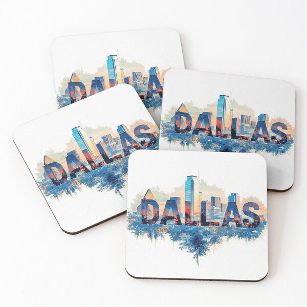 Item preview, Dallas Scenic City Tall Buildings designed and sold by Mermaid's Whimsy.