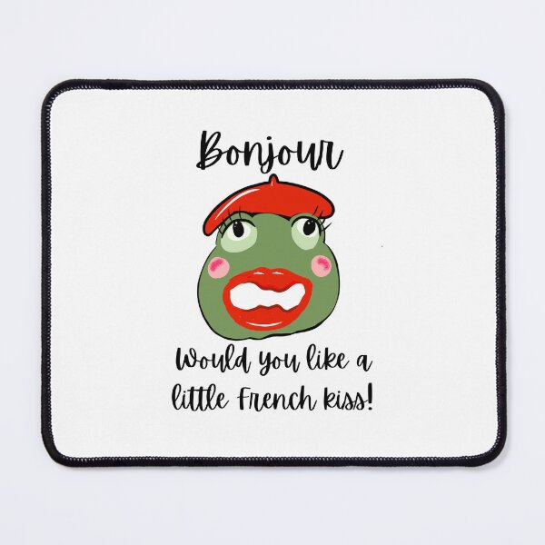 Item preview, French frog in beret designed and sold by BritishDelights.