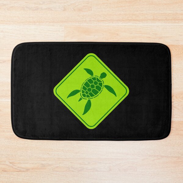 Item preview, Turtle Tortoise Danger Zone Sign Attention Warning Green designed and sold by shirt-o-mat.