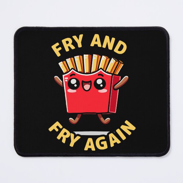 Item preview, Kawaii Chibi French Fries – Fry and Fry Again Food designed and sold by Karma Design.
