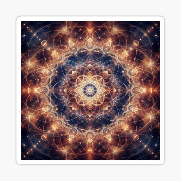 Item preview, geometric,decorative,symmetric pattern designed and sold by Dogandesighn.