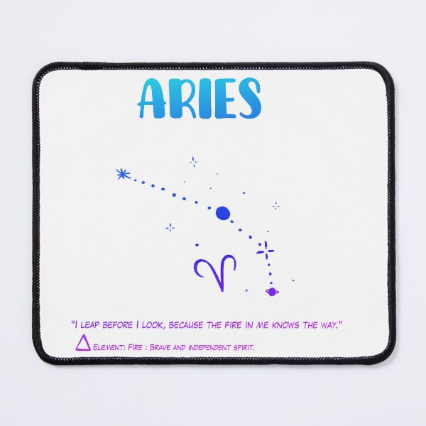 Item preview, Bold Aries Quote Design – Zodiac Fire Sign Art for Passionate Souls designed and sold by lowder.