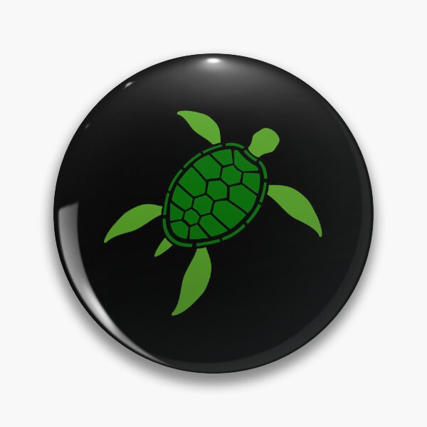 Item preview, Water Turtle Tortoise Swimming Sea Lover Symbol Logo designed and sold by shirt-o-mat.