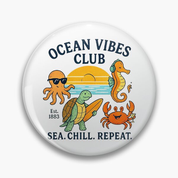 Artikelvorschau, Ocean Vibes Tier entworfen und verkauft von stoine.