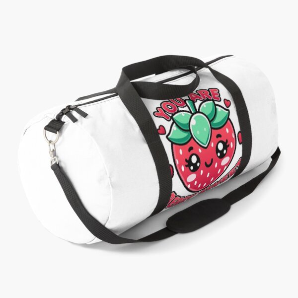 Item preview, Kawaii Chibi Strawberry You Are Berry Sweet Funny designed and sold by Karma Design.