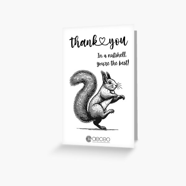 AECEO Thank You Cards Greeting Card