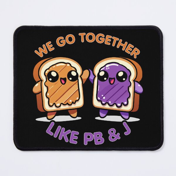 Item preview, Kawaii PB&J Sandwich – We Go Together PB&J Food designed and sold by Karma Design.