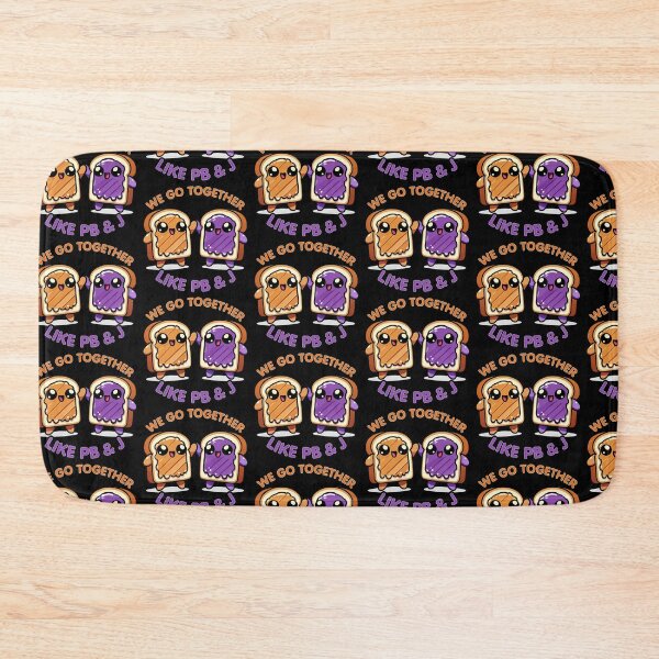 Item preview, Kawaii PB&J Sandwich – We Go Together PB&J Food designed and sold by Karma Design.