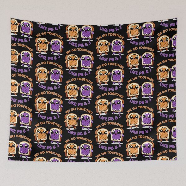 Item preview, Kawaii PB&J Sandwich – We Go Together PB&J Food designed and sold by Karma Design.