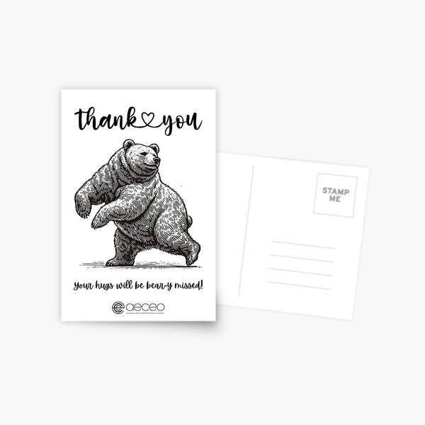 AECEO Thank You Cards Postcard