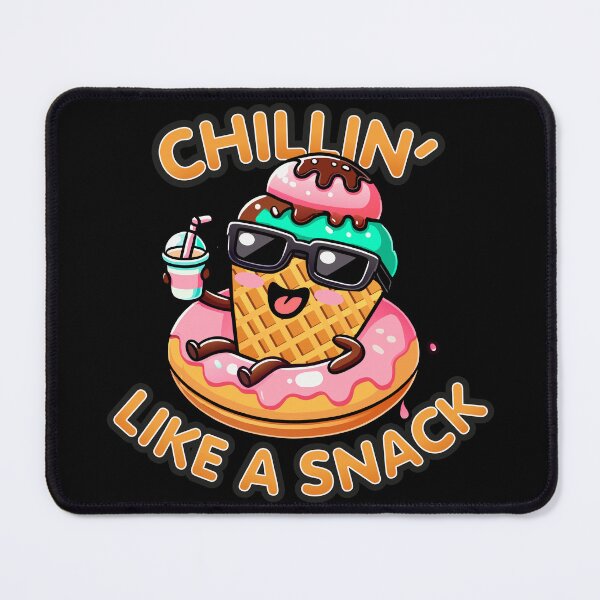 Item preview, Kawaii Ice Cream – Chillin’ Like a Snack designed and sold by Karma Design.