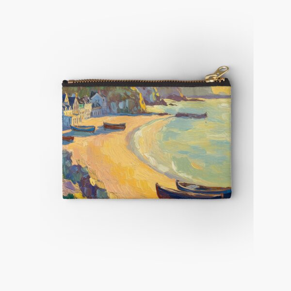 Item preview, Vibrant Coastal Pathway French Seaside | Brittany, France designed and sold by CARRAANN.