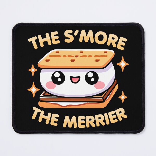Item preview, Kawaii Chibi S’More – The S’More the Merrier Funny designed and sold by Karma Design.
