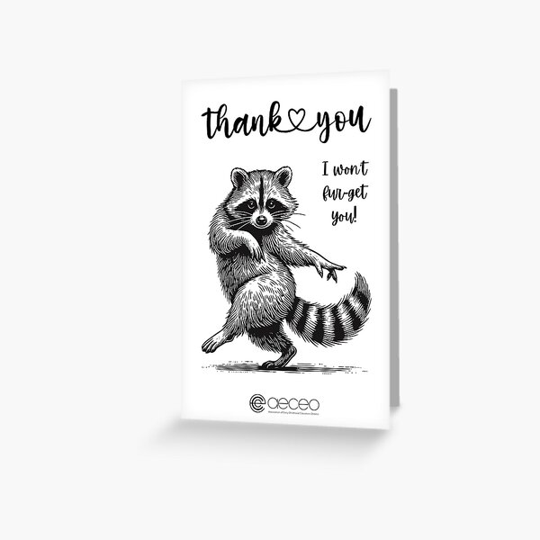 AECEO Thank You Cards Greeting Card