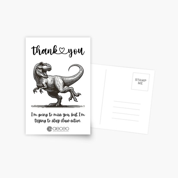 AECEO Thank You Cards Postcard