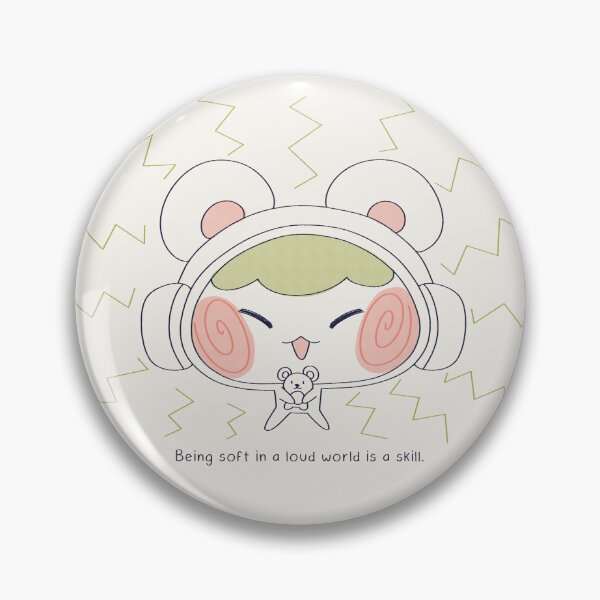 Item preview, Being soft in a loud world is a skill designed and sold by TheCookedCreative.