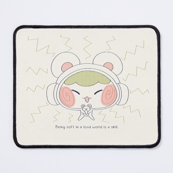 Item preview, Being soft in a loud world is a skill designed and sold by TheCookedCreative.