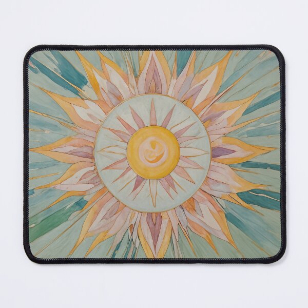 Item preview, Pastel Rainbow Sun no1 designed and sold by Lizetteh.