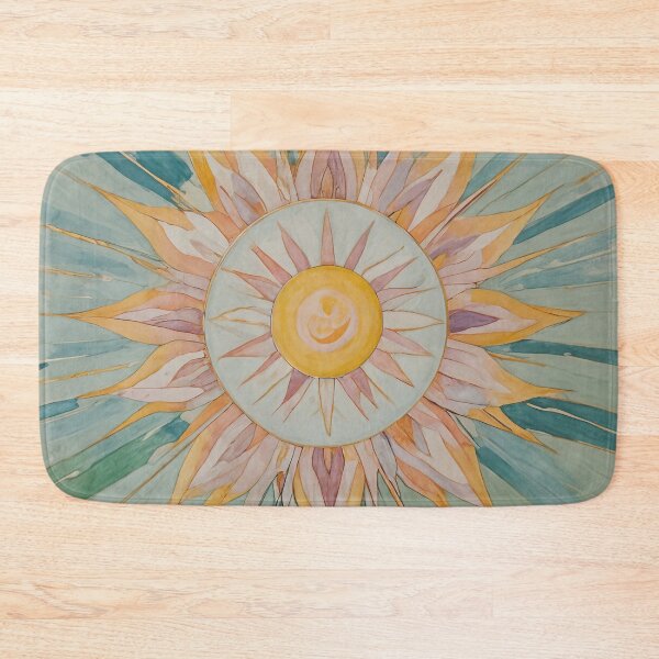 Item preview, Pastel Rainbow Sun no1 designed and sold by Lizetteh.