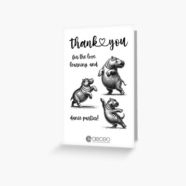 AECEO Thank You Cards Greeting Card