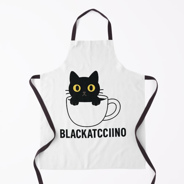Item preview, Black Catccino – A Purrfect Brew designed and sold by Digicraft-shop.