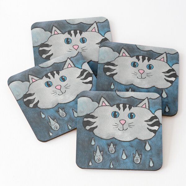 Item preview, Raincloud Cat designed and sold by Catnip Designs.