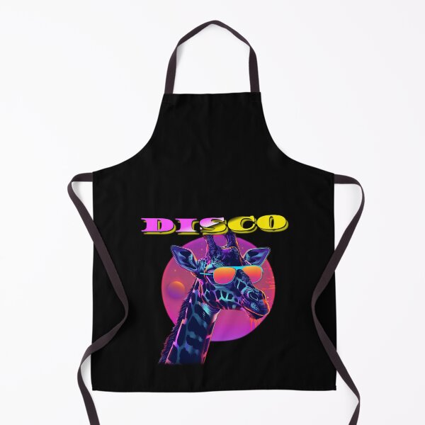 Item preview, Disco Giraffe – Retro Neon Vibes designed and sold by Rantrix.