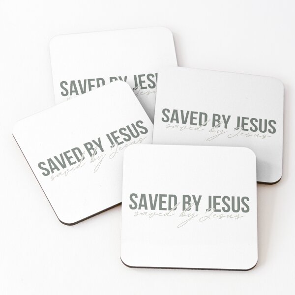 Item preview, Saved by Jesus - Jesus saves designed and sold by Agit.