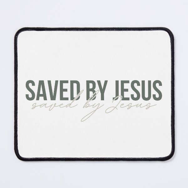Item preview, Saved by Jesus - Jesus saves designed and sold by Agit.